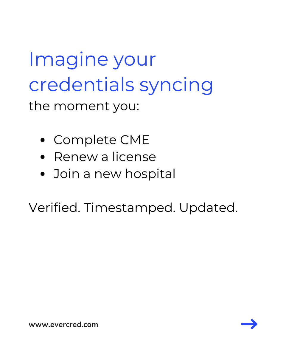 Evercred tweet media