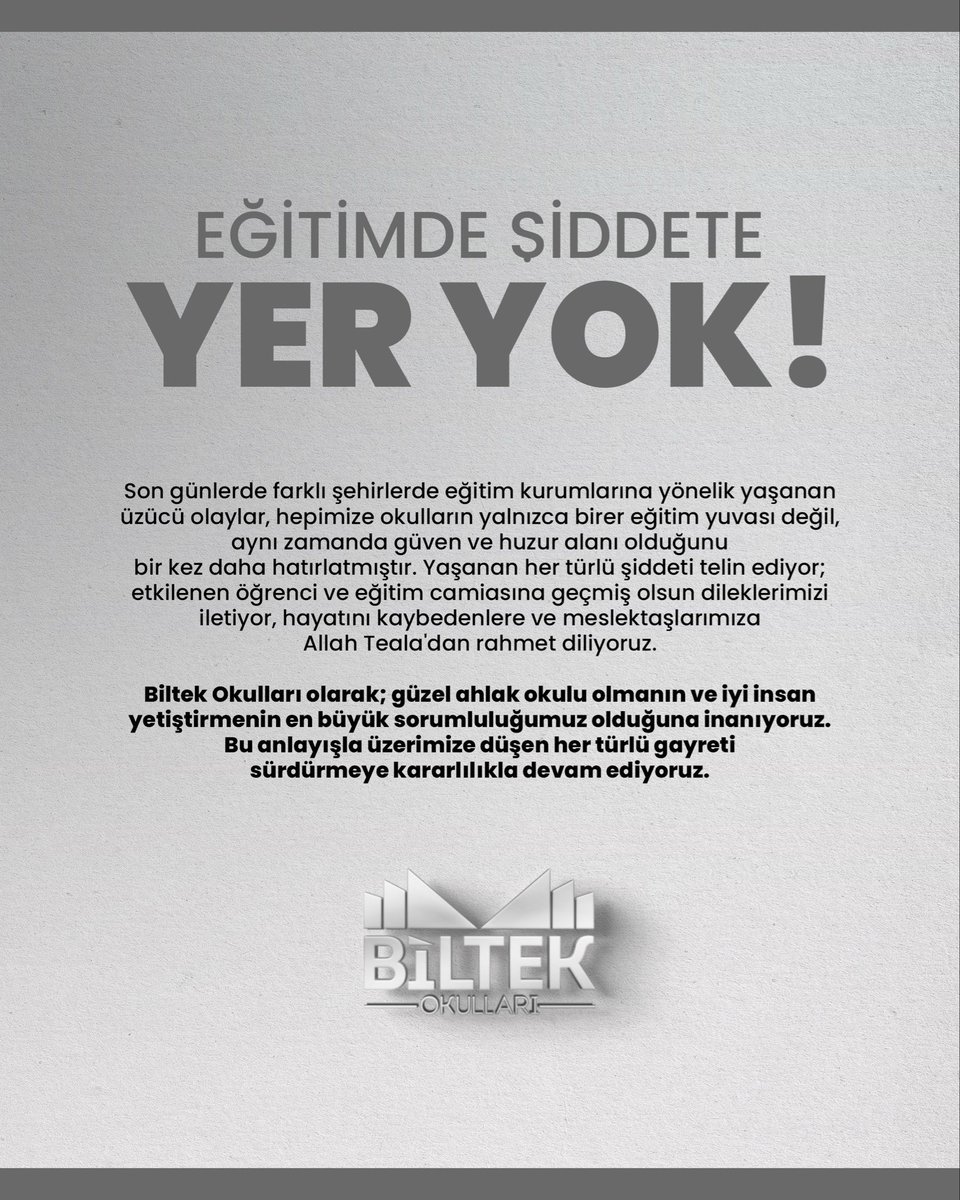 Biltek Okulları tweet media