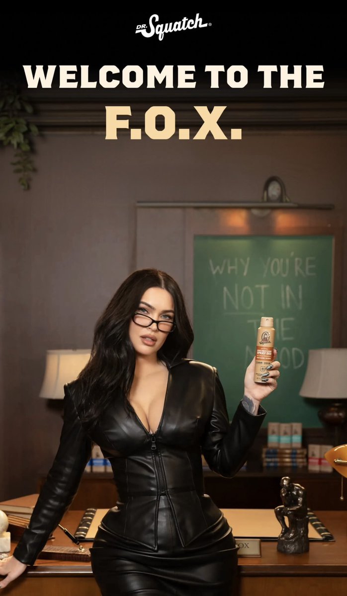 More about Megan Fox in Dr. Squatch Commercial  Dr. Squatch is a men's  grooming brand that sells natural personal care products like soap,  deodorant, shampoo, and cologne. #meganfox