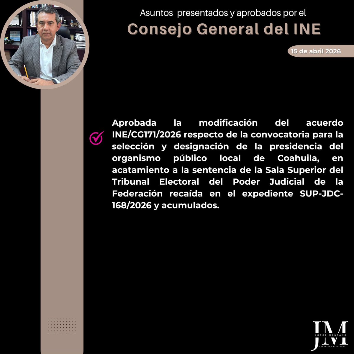 Jorge Montaño Ventura tweet media