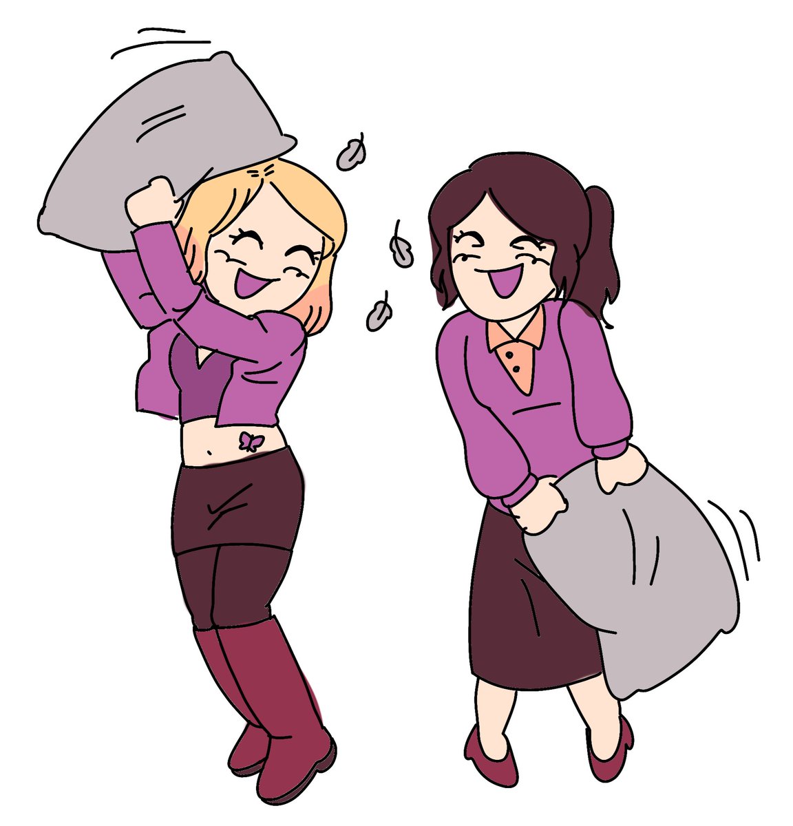 madirws's tweet photo. pillow fight! #silenthill2 https://t.co/qmNT66bI9q
