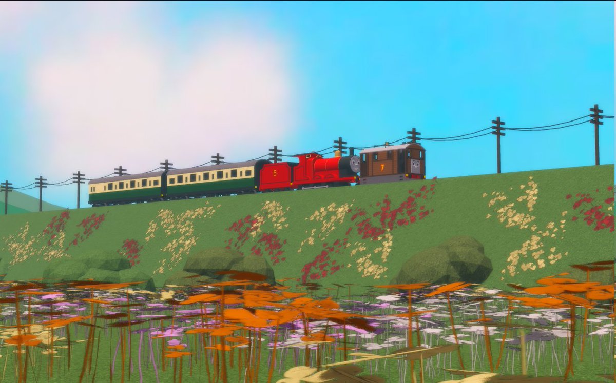 Blue Train With Friends tweet media