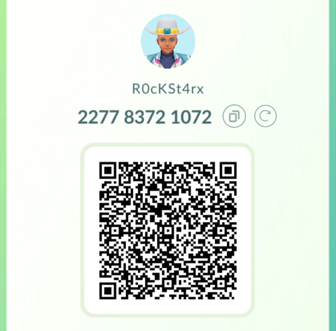 rck_strx's tweet image. Hi, I'm looking for new long-term Pokémon GO friends to do lucky remote trades. I have many shiny Costume and Legendary Pokémon.

2277 8372 1072

#PokemonGO #PokemonGOfriend #PokemonGoFriendCodes #RemoteTrade #ポケモンGO #ポケモンGOフレンド募集 #ポケモンGOしてる人と繋がりたい