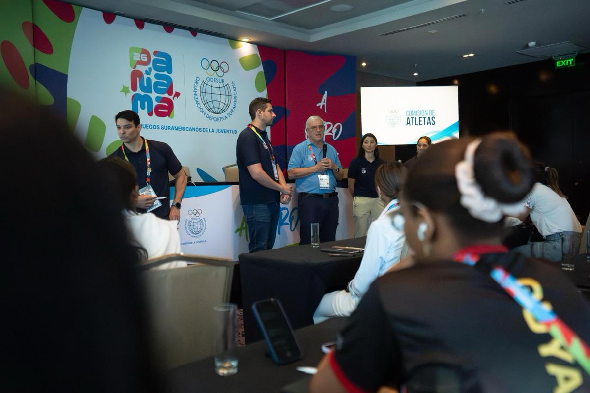 PrensaCOA's tweet photo. La Organización Deportiva Suramericana (ODESUR) realizó un Workshop de Oficiales de Atletas Suramericanos, en el marco de #Panamá2026.

La apertura estuvo a cargo de Mario Moccia, vicepresidente primero de la ODESUR y presidente del COA: https://t.co/FlGhyzA62e https://t.co/xPaTNMABkb