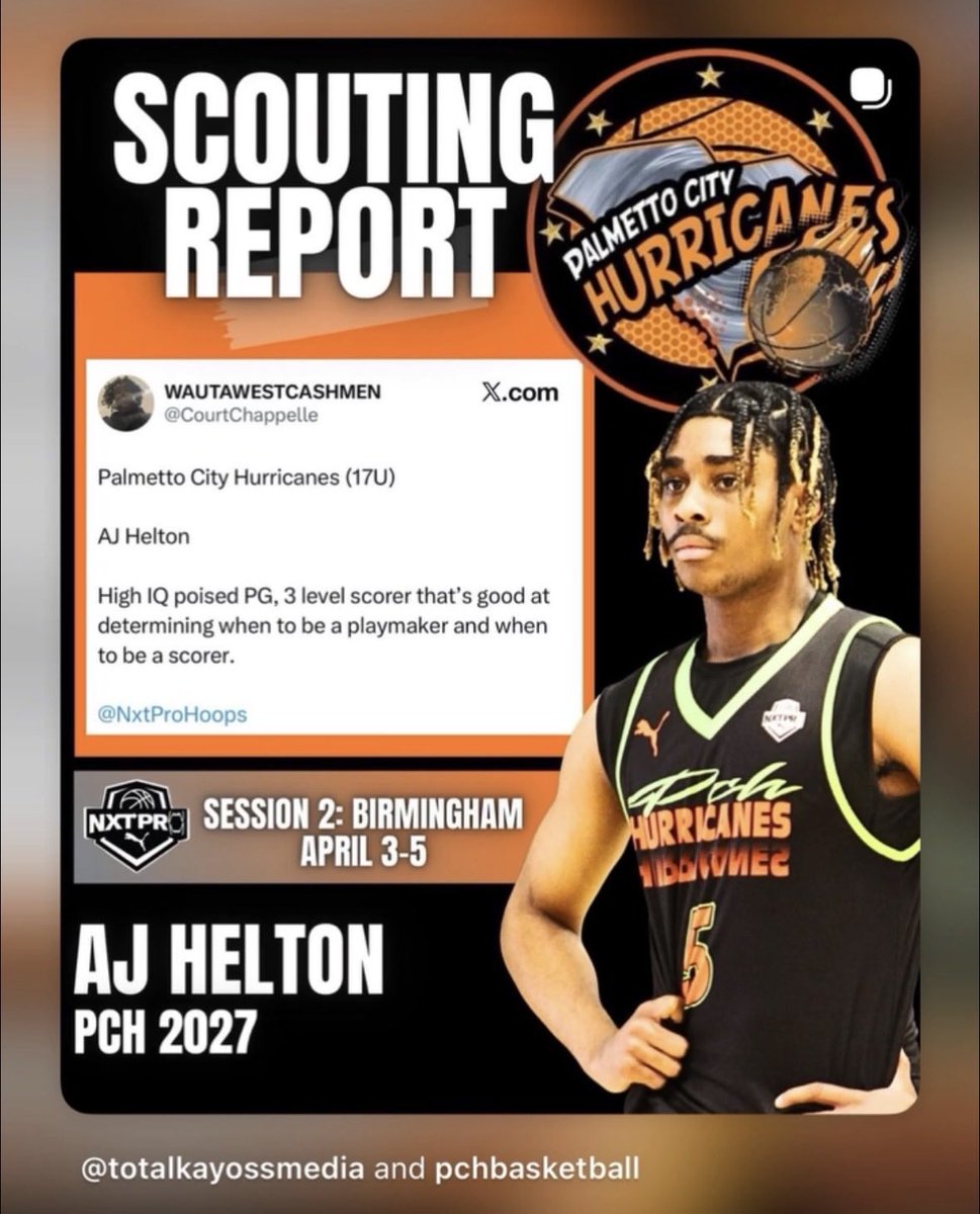 Palmetto City Hurricanes Basketball tweet media