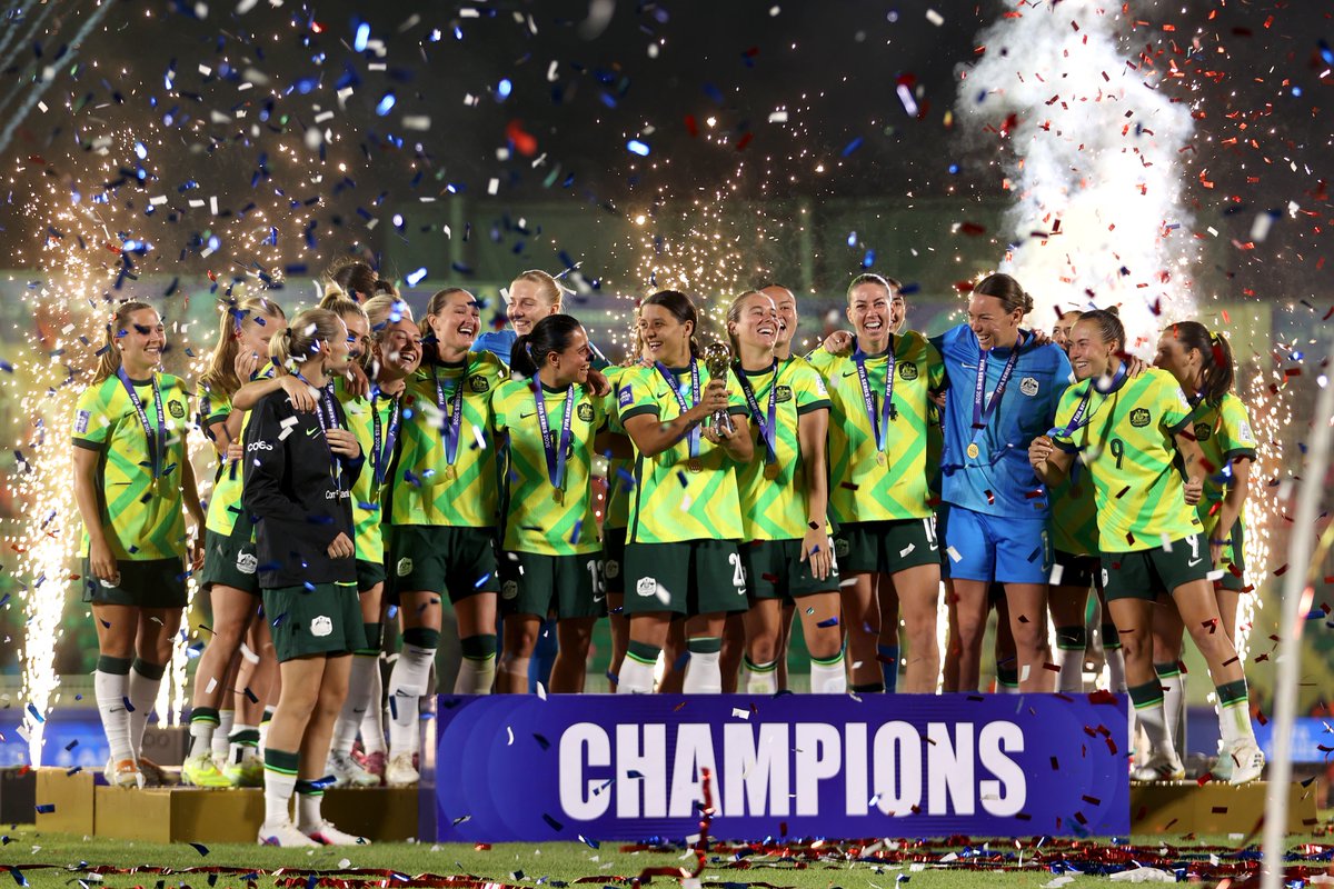 TheMatildas's tweet image. FIFA Series 2026™ Kenya Champions 🇦🇺🏆

#Matildas #FIFASeries