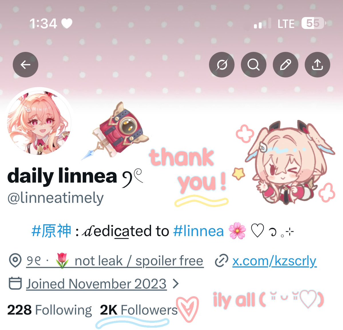 daily linnea ꪆ𓏲 tweet media