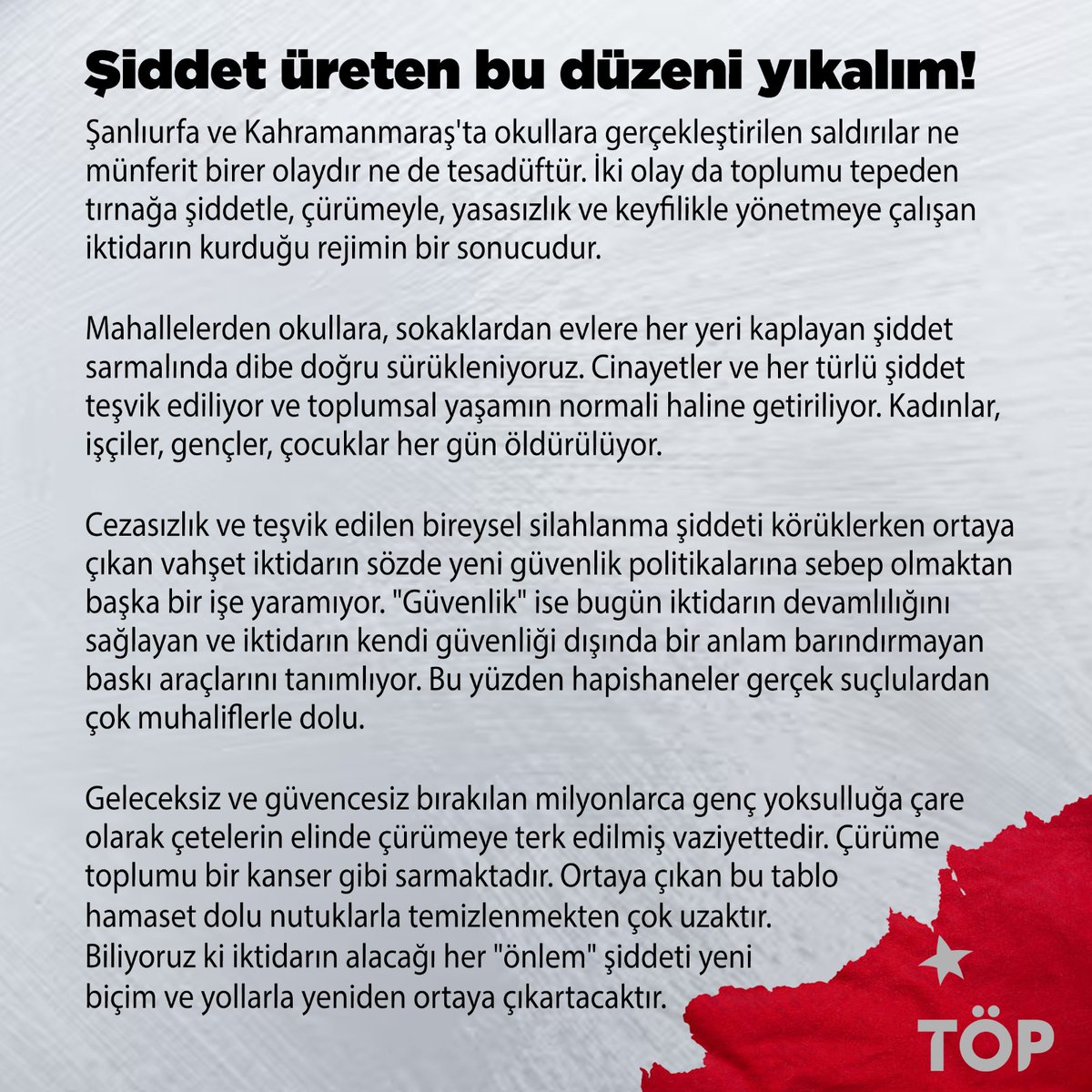 Toplumsal Özgürlük Partisi tweet media