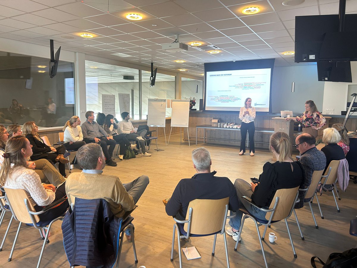 dinuvet's tweet photo. Durante dos intensos días, Alberto Maigler, Product Manager de Rumiantes de Denkavit Ibérica, ha participado en las jornadas internacionales celebradas en la sede central de Denkavit en Países Bajos. https://t.co/S7Z0oPahnz