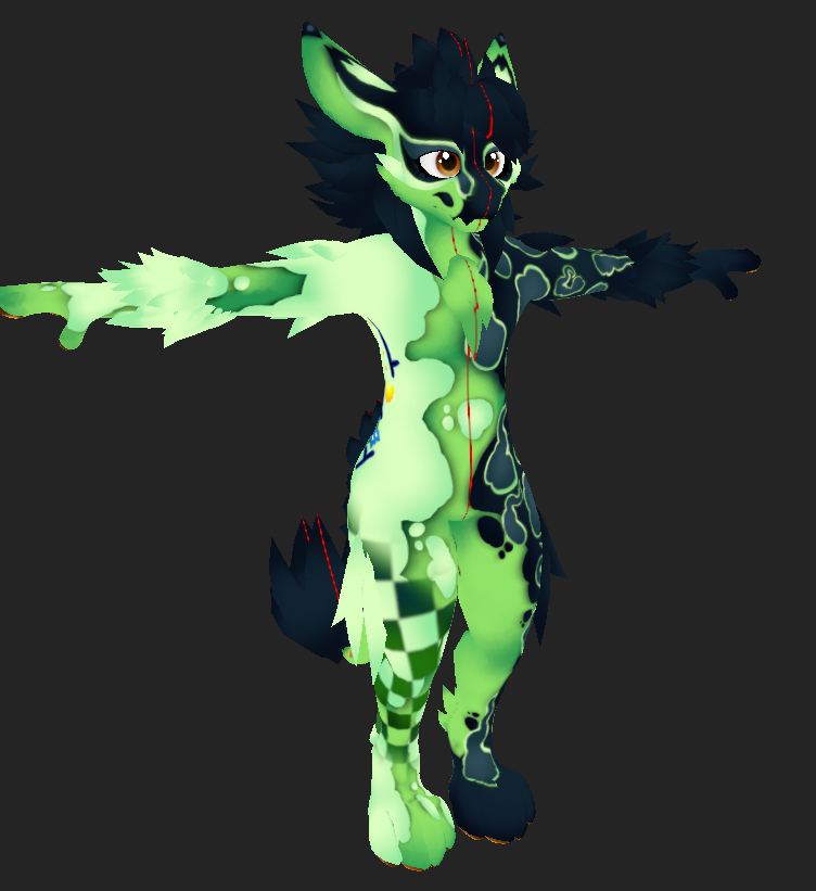 Aki_Nerd_Art's tweet photo. Alright! here is another fun public avatar/texture for my booth for the upcoming furality >:3! 
Model: WInterbold By: ItsGuusy
#furality #furry #winterbold #vrchatfurry https://t.co/LSwi3ZL3Ui
