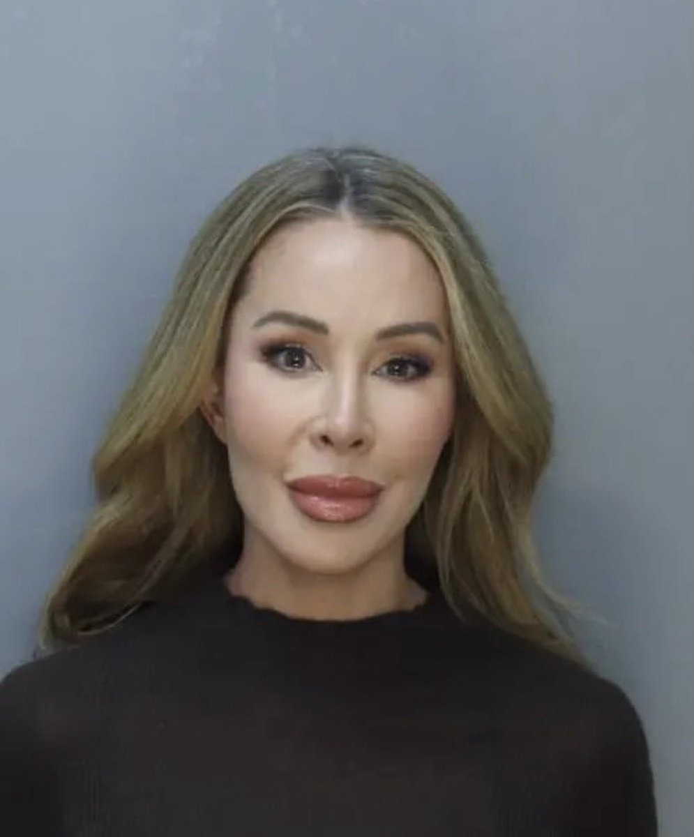 gibsonoma's tweet photo. Lisa Hochstein’s mugshot is here. #RHOM https://t.co/Ws0fBx1Ef0