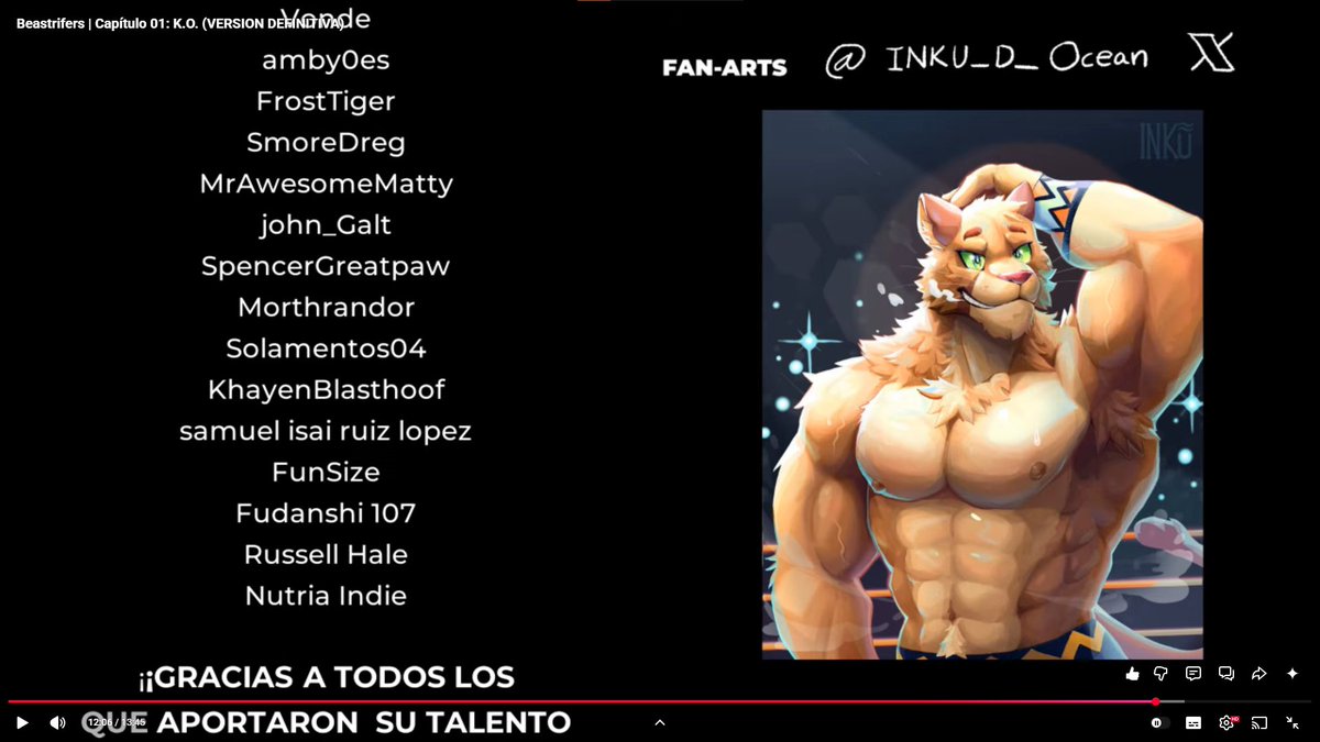 Mi fanart salió en el capítulo 1 de #Beastrifers! 🩵