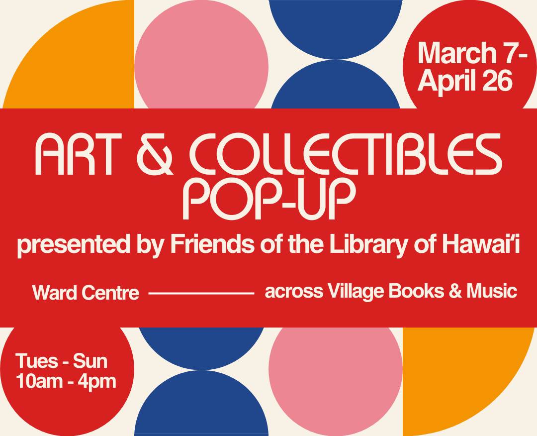 KimoStowell's tweet photo. Art &amp; Collectibles Pop-up Returns to Ward Center Until April 26th
#WardCenter #Honolulu #Oahu #HIProRealty
https://t.co/GyVjFsZ9wg https://t.co/USRMmQvop1