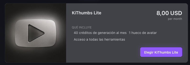 kithumbs's tweet photo. Nos lo habíais pedido y aquí está.

Nuevo plan Lite por solo $8/mes.
Para empezar sin fricción: acceso a lo esencial y posibilidad de escalar cuando lo necesites. https://t.co/cADttACfvw