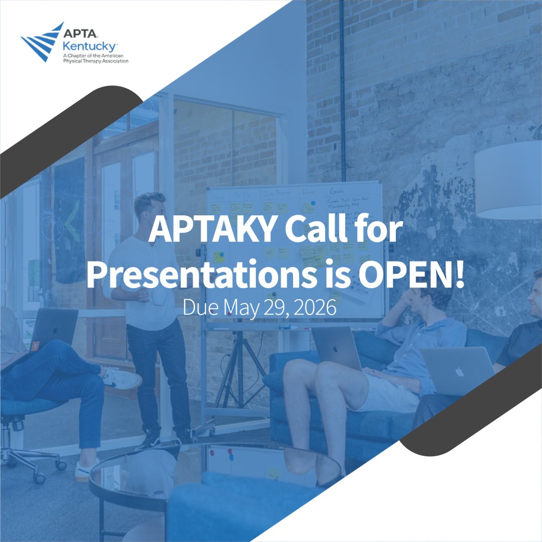 APTA-KY call for presentations is OPEN for the Annual Conference!

Learn more here: cognitoforms.com/AgentisManagem…