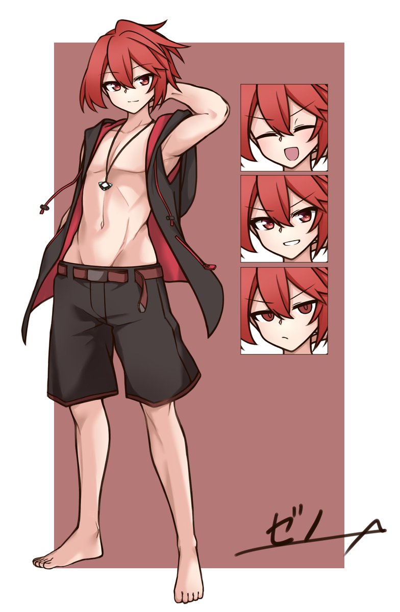 水着ゼノ 表情差分付き 