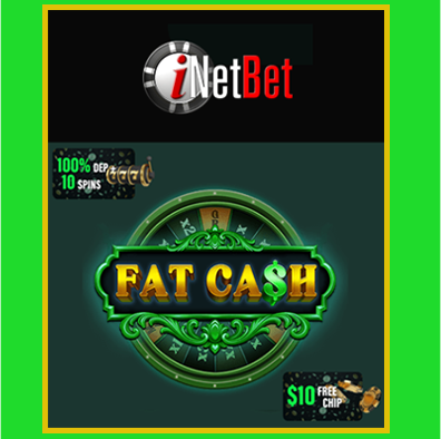 NoDepositForum's tweet image. INETBET DEPOSIT BONUS - 100% MATCH + 10 SPINS - THEN GET A $10 FREE CHIP FOR NEW SLOT 'FAT CA$H'
tinyurl.com/36rcrvkc
#inetbet #depositbonus #nodepositbonus #freechip