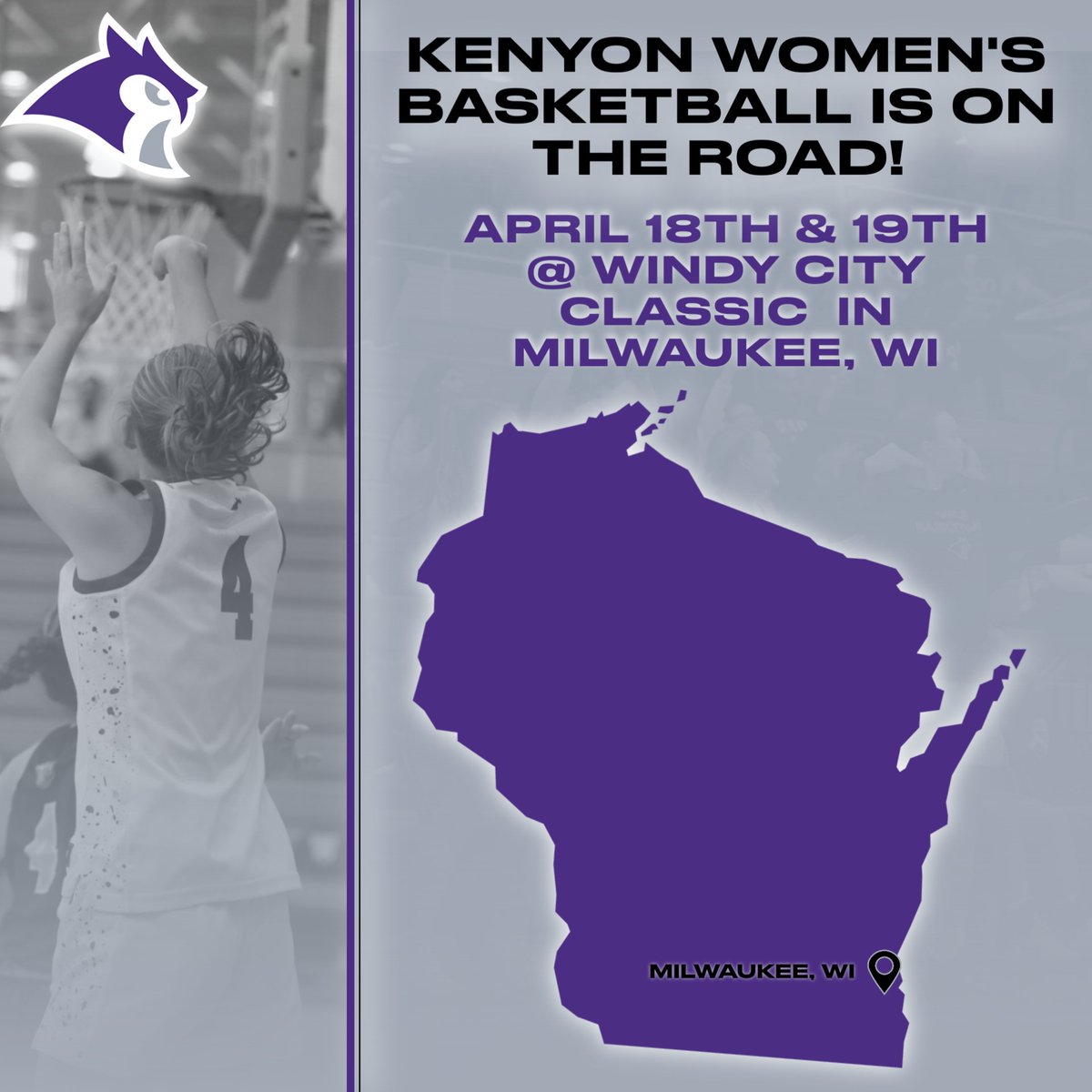 Kenyon WBB tweet media
