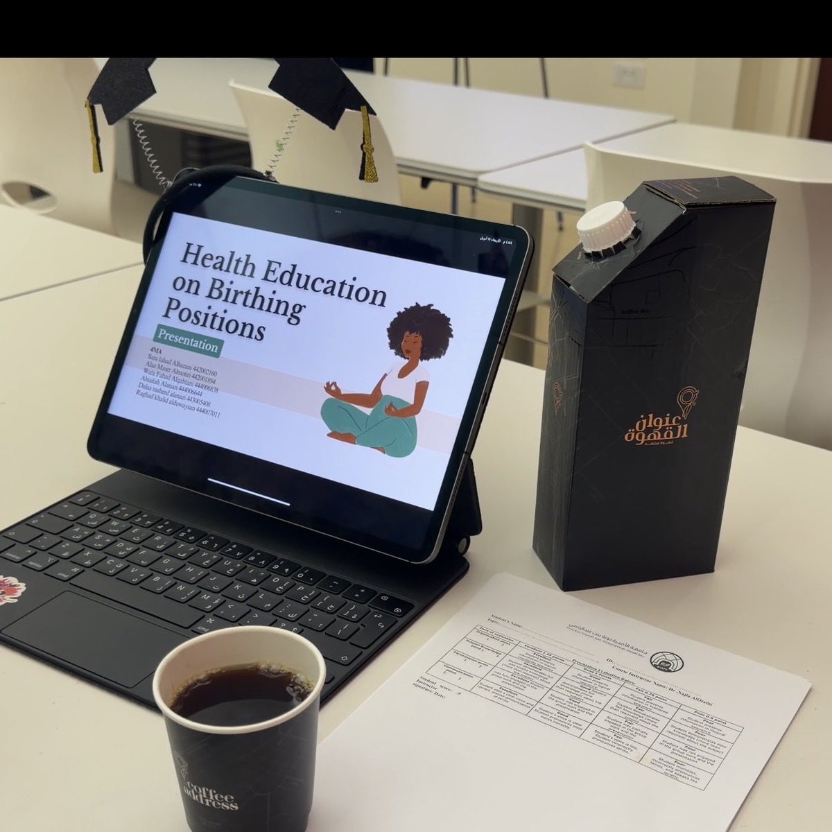 dvili0's tweet photo. اخر برزنتيشن جامعي من غير شر🎓❣️🎓❣️ https://t.co/7ogwudFZzK
