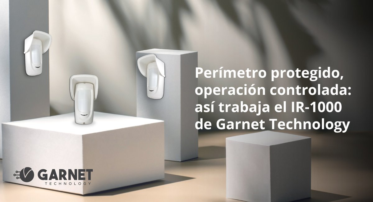 🛡️ ¿Tu perímetro es solo una barrera física o es una zona de inteligencia activa?

👇 Lee la nota técnica completa aquí:  garnet.com.ar/Noticias/Produ…