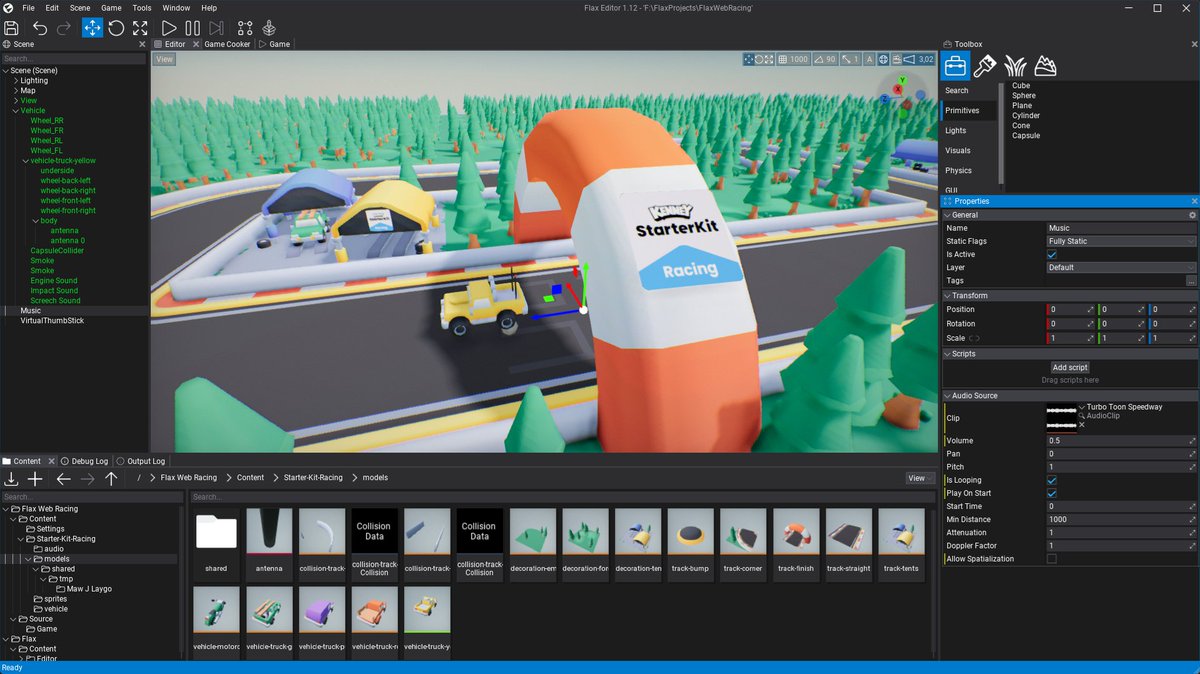 Flax Engine tweet media