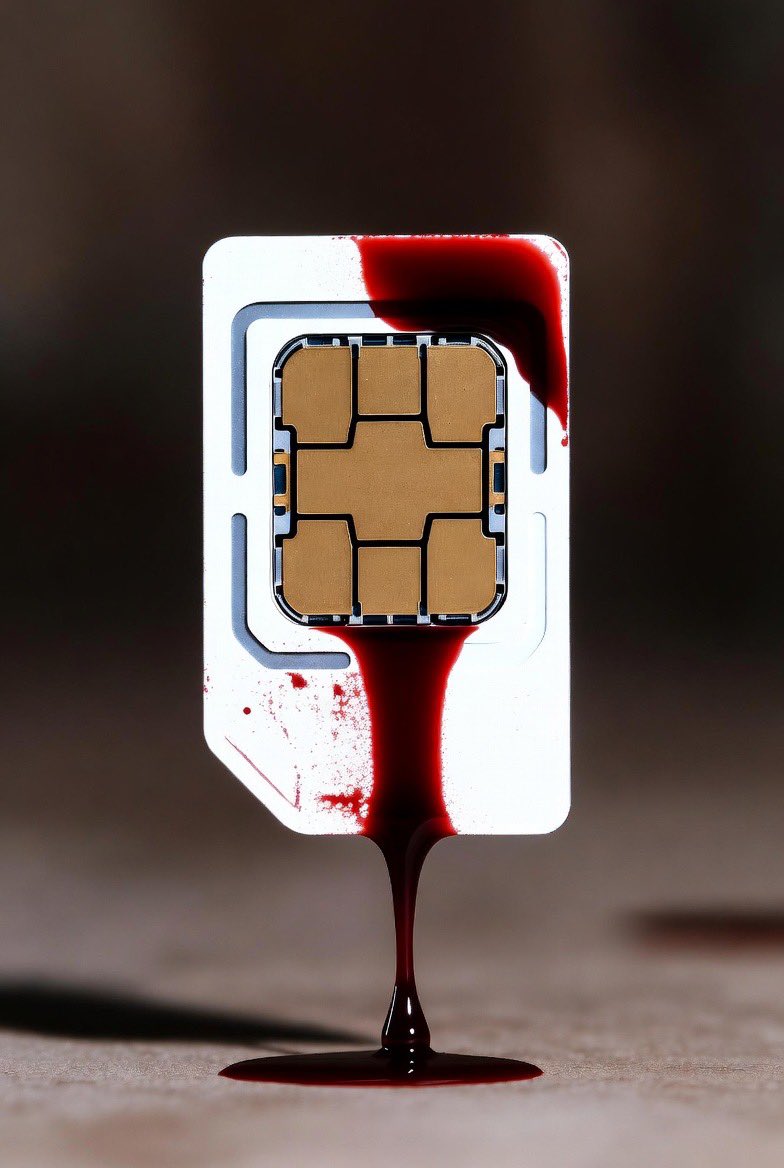 DrNeilStone's tweet photo. In Iran, you only get Internet access if the regime gives you a white SIM card to spread their propaganda https://t.co/9Rs2DFRCTI