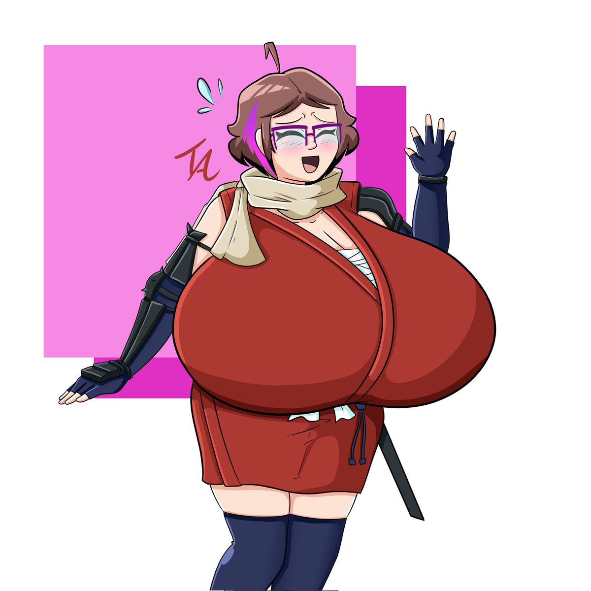 A Growing Artist 40
Bonus picture with just Chifusa Liz.