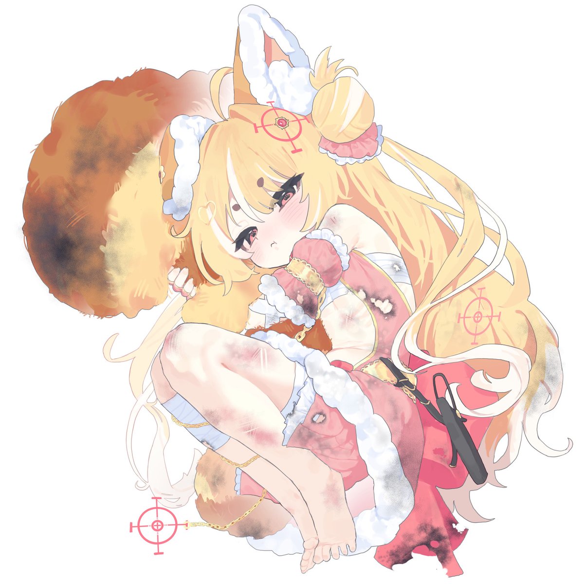 PandawaVT's tweet photo. 「 Hmph… I let you win this time.  Next time you won’t be as lucky! 💢 」

 🎨 #abb__q  | #pandawaart https://t.co/xA1eCUzylW