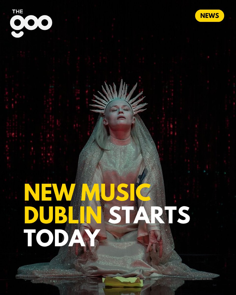 theGOOdublin's tweet photo. Ireland’s pioneering contemporary music festival returns for 2026, from the 15th to the 19th of April, threading the stunning contextures of the National Concert Hall and Project Arts Centre with brave new sounds and wild ideas from shores far and near.
@NewMusicDublin https://t.co/yL9mtnhNwC