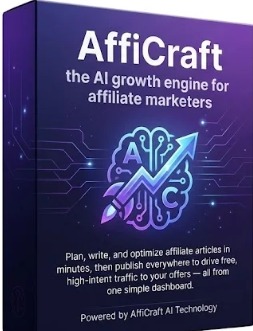 monopolyswapped's tweet image. AffiCraft – Affiliate Marketing Tool Kit 
#Afficraft #AffiliateMarketing #Toolkit #AI #AffiliateReviews 
AffiCraft – Affiliate Marketing Tool Kit – The AI growth engine for affiliate marketers Plan, write, and optimize affiliate articles in minutes, then publish everywhere to