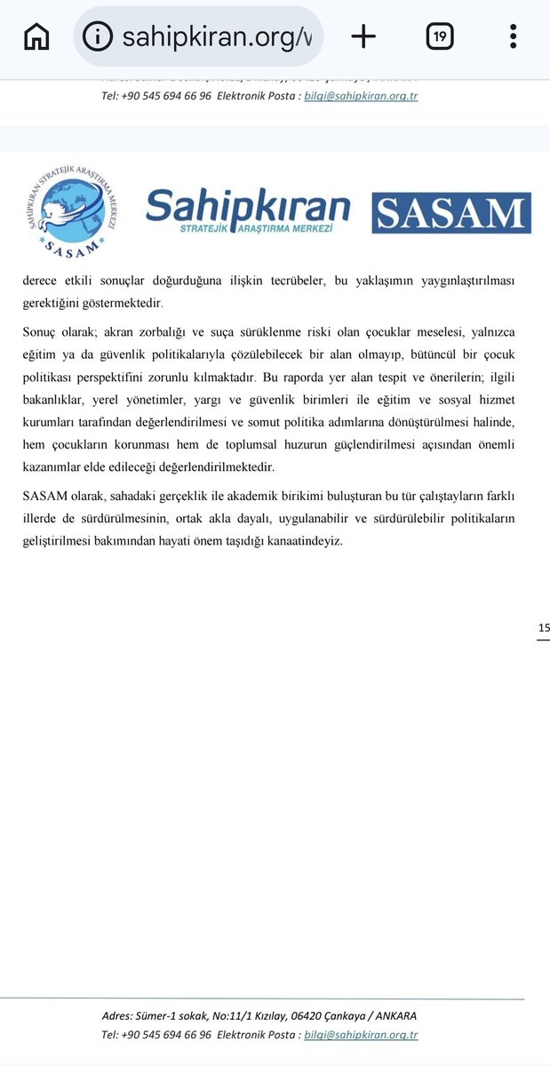 Sahipkıran Stratejik Araştırma Merkezi tweet media