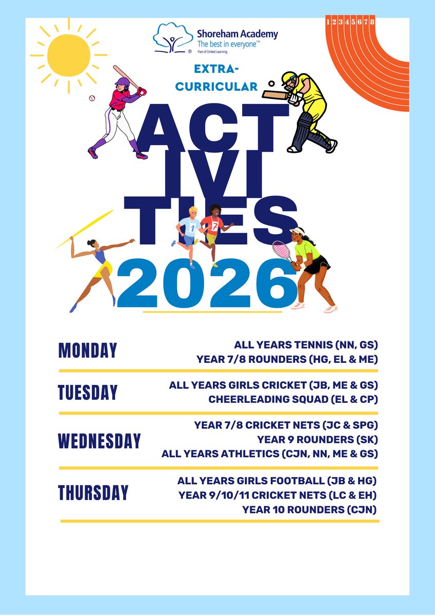 Shoreham Academy PE tweet media
