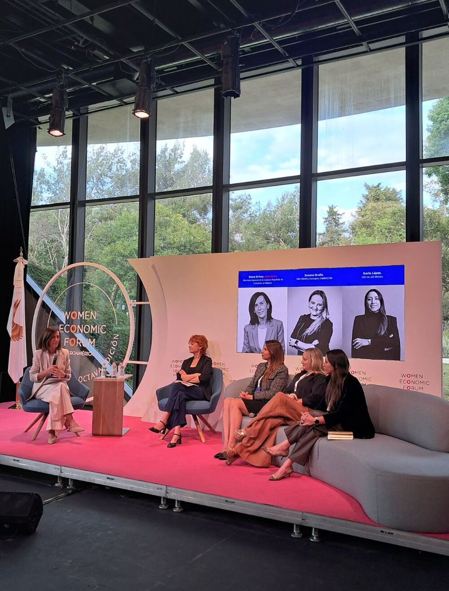 t2o_mx's tweet photo. Nuestra Managing Director, Karla López, participó en el panel “Alianzas que Transforman”, compartiendo conversación con líderes que están redefiniendo el vínculo entre empresa y sociedad.

Gracias al Women Economic Forum por generar estos espacios que conectan ideas y propósito. https://t.co/x1TgCS1imn