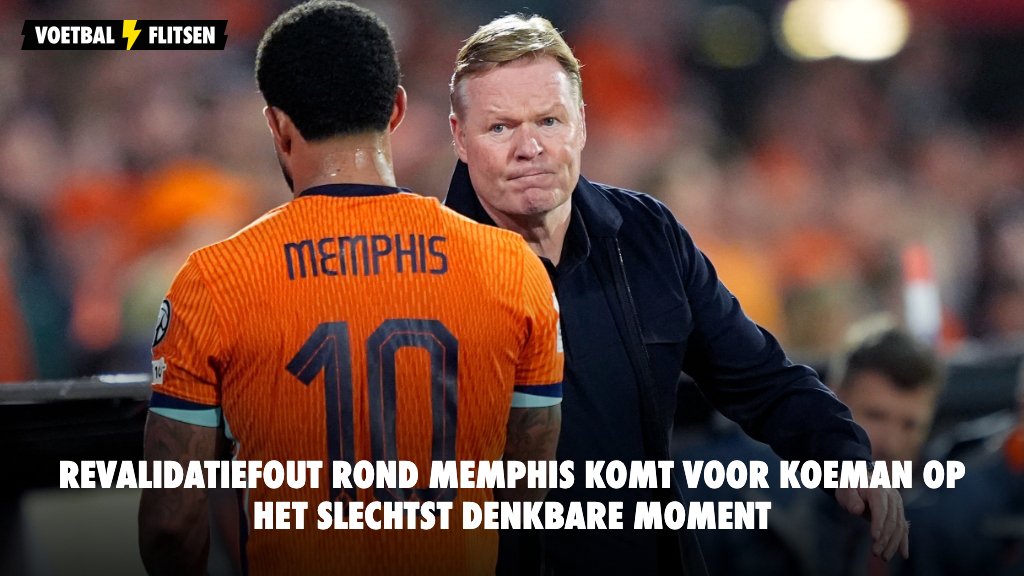 voetbalflitsen's tweet image. Revalidatiefout rond #Memphis komt voor Koeman op het slechtst denkbare moment

Lees meer: voetbalflitsen.nl/nieuws/yrtrxe/…