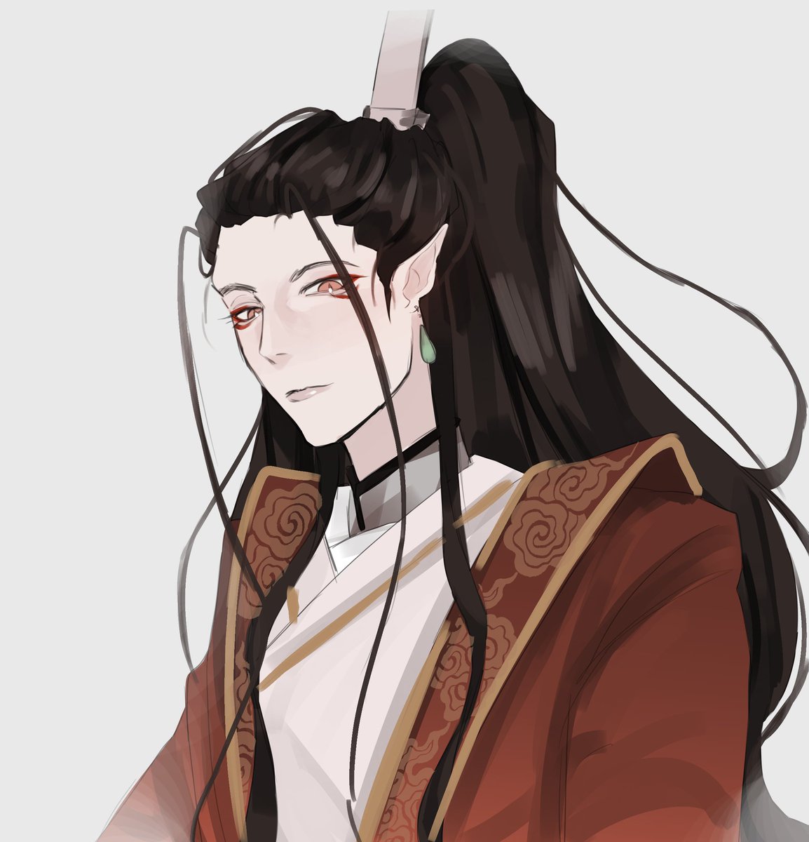 Yk what completed the whole mountain lord set along with Liushi ahahaha 

#csp #xianxia #manhua #vgen #commissionopen #oc