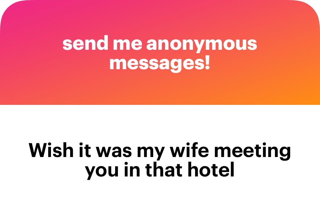 Maybe it was, when she goes for a shower tonight 
1) Have a look see if her holes are still gaping 
2) Is her ass pink from being spanked
3) Check her undies give them a sniff or lick them for any cum that may have leaked out from the creampie she  got ngl.link/1londonjack1