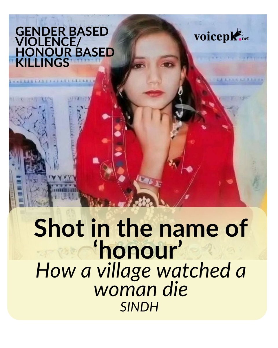 voicepkdotnet's tweet photo. A 22-year-old woman was shot dead on the orders of a jirga in Sindh's Tando Masti Khan on April 10. Bystanders filmed the killing on their phones. The video went viral. Two men have been arrested  but activists and legal experts have expressed outrage at the gruesome killing.

Read: https://t.co/10dRBpCGUZ

@xarijalil