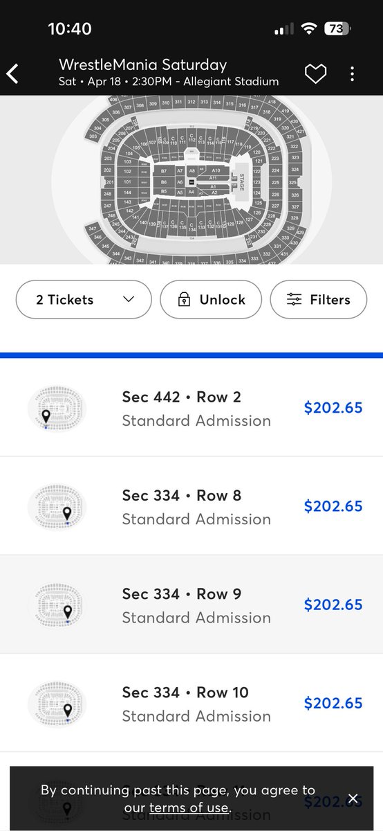 PinwheelEmpire's tweet image. The going cost for Wrestlemania tickets is the same as a Round 1 Blazer/Spurs game at Moda!🤯

#RipCity
