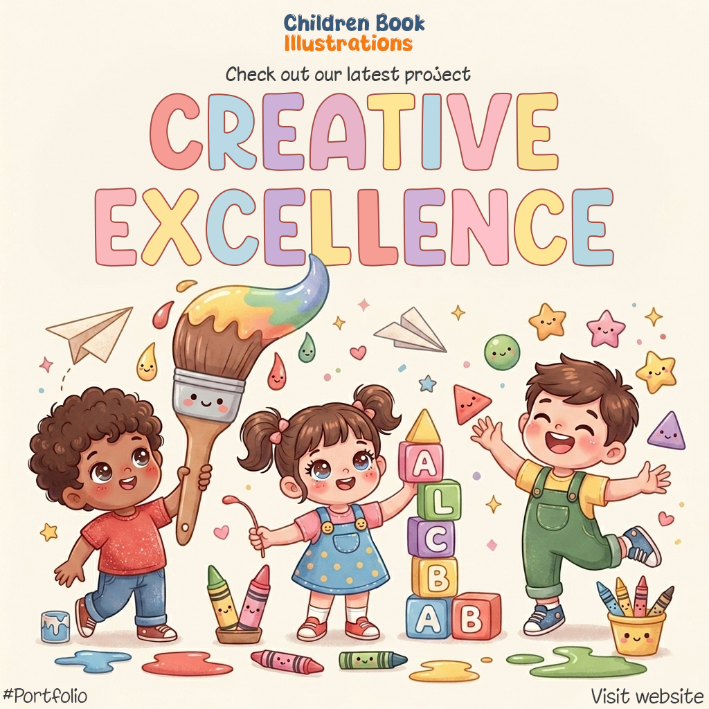childrenbooks_I's tweet image. Check out our latest project 
Creative Excellence that drives real results.
Visit now 👇childrenbookillustrations.com
#Portfolio #CreativeWork #Branding #Design #Marketing
