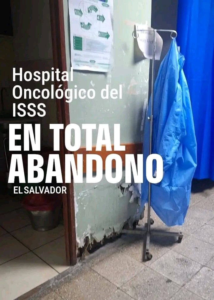 Fotos tomada por una usuaria en facebook, cuyo paciente se encuentra en oncología . 
Doctor Sv en su esplendor .
Es mejor la telemedicina a darse cuenta de sus condiciones!!