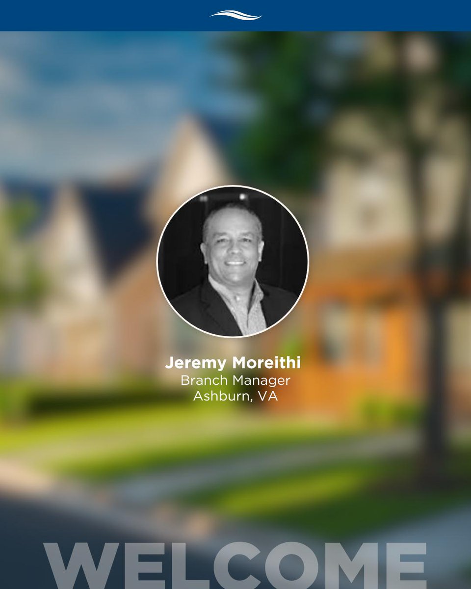 waterstone's tweet image. We’re excited to welcome Jeremy Moreithi as Branch Manager in Ashburn, VA! With 20+ years in mortgage lending, he brings valuable expertise &amp;amp; a passion for serving homebuyers. bit.ly/4cdbzzl

 #WhyWMC #LifeAtWMC #WelcomeToTheTeam #TeamAnnouncement #MortgageIndustry