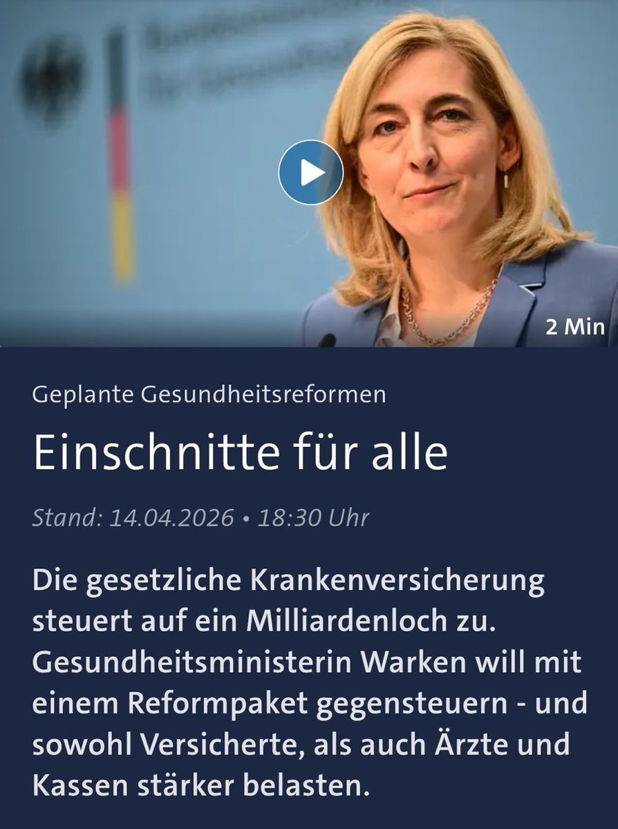 JeMaJaEh's tweet photo. @BMG_Bund @ninawarken Ich will diese ReGIERung nicht!
#CDUfährtDeutschlandandieWand #CDUlost #SPDunter5Prozent #MerzRücktritt #NieWiederSPD #NieMehrCDUCSU #NichtMeinKanzler #NichtMeineRegierung #CDUCSUunwaehlbar https://t.co/eXhNLZX4Rp