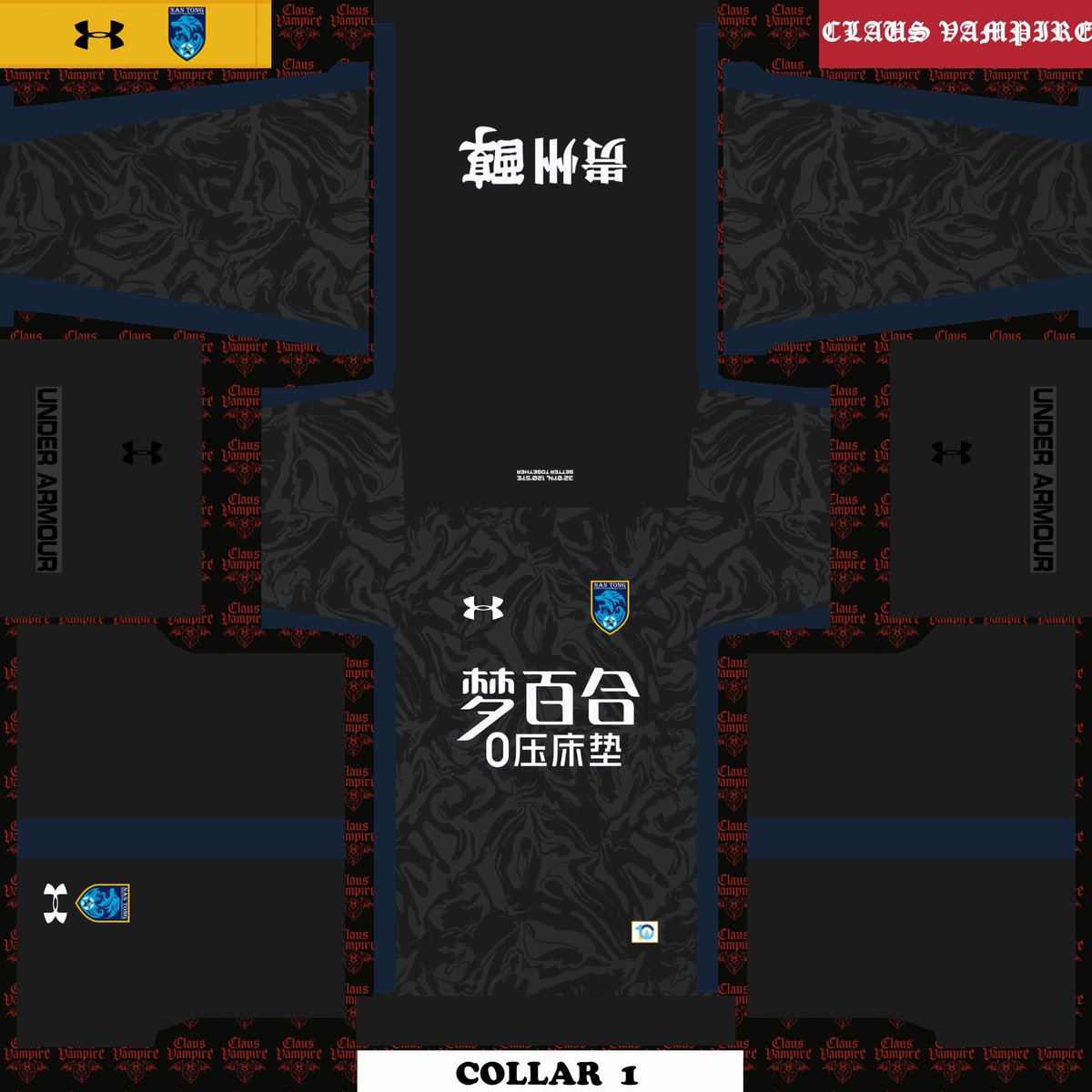 ClausVampire89's tweet image. COMPLETE  

KIT PACK 4+5+6/6
Nantong Zhiyun FC (China League One🇨🇳)
GKS KIT 2026
COLLAR 1
ALL IN DRIVE
@evo_web
@PESUniLegends
@PesUniverse
#Patch #pes20 #pes21 #eFootball #PES #kitmaker
@PesModding
@UMLmod
#eFootball2026 #PES2021
@play_eFootball
#FootballFans
@PESMasterSite