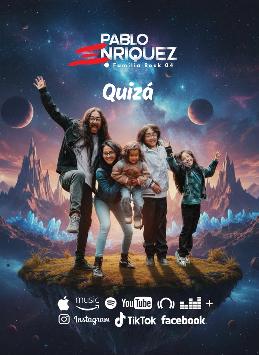 📢 🎶𝗤𝗨𝗜𝗭Á !🫵
 
☝️Disponible en todas las Plataformas.

youtu.be/z9v_YxDmdKs?si…

open.spotify.com/album/32FT7Zoo…

Letra y Música: 𝗣𝗮𝗯𝗹𝗼 𝗘𝗻𝗿í𝗾𝘂𝗲𝘇 𝗕.

#𝗣𝗮𝗯𝗹𝗼𝗘𝗻𝗿𝗶𝗾𝘂𝗲𝘇 &amp;&amp; #𝗙𝗮𝗺𝗶𝗹𝗶𝗮𝗥𝗼𝗰𝗸𝟬𝟰