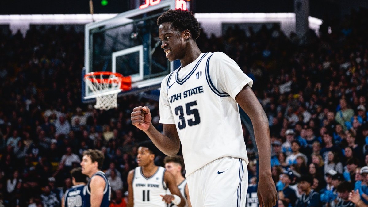 BREAKING: 247’s <a href="/ColbyGHoops/">Colby Giacubeno</a> has logged an expert prediction for 6’9 PF Adlan Elamin ✍️

Utah State ➡️ Cincinnati

The #231 overall transfer averaged 6.7 PPG &amp; 3.1 RPG on 44% FG as a freshman, starting 28 games this season.

🐻🐻