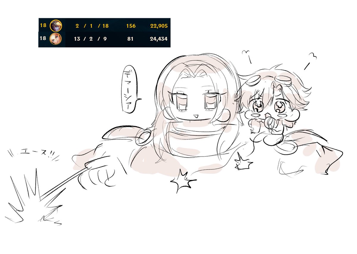 Hutette_game's tweet photo. LoLの絵(微 #ezlux) https://t.co/3rEZ4Si5YK
