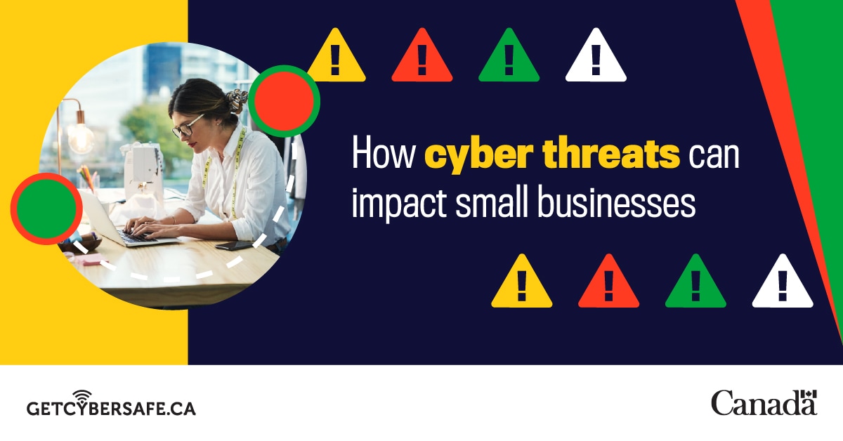 GetCyberSafe's tweet image. 42% of Canadian businesses think they're "too small" to become the victim of a cyber attack. Unfortunately, where there's money to be gained, cyber criminals are willing to steal from you.

Here are steps your organization can do to #GetCyberSafe: getcybersafe.gc.ca/en/resources/c…