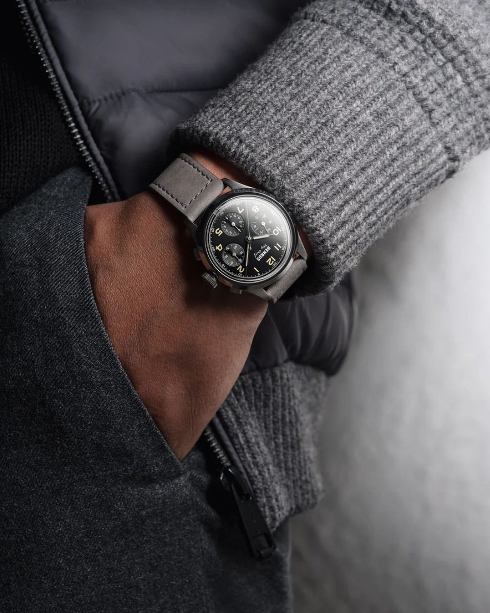 abtsaat's tweet image. Benrus Sky Chief Kronograf Erkek Kol Saati Ön Satışa Açıldı🥳🎉

Yeni nesil için yeniden piyasaya sürülen Sky-Chief, havacılık köklerine sadık kalırken modern performansı da entegre ediyor👌🏻

#abt #abtsaat #benrus