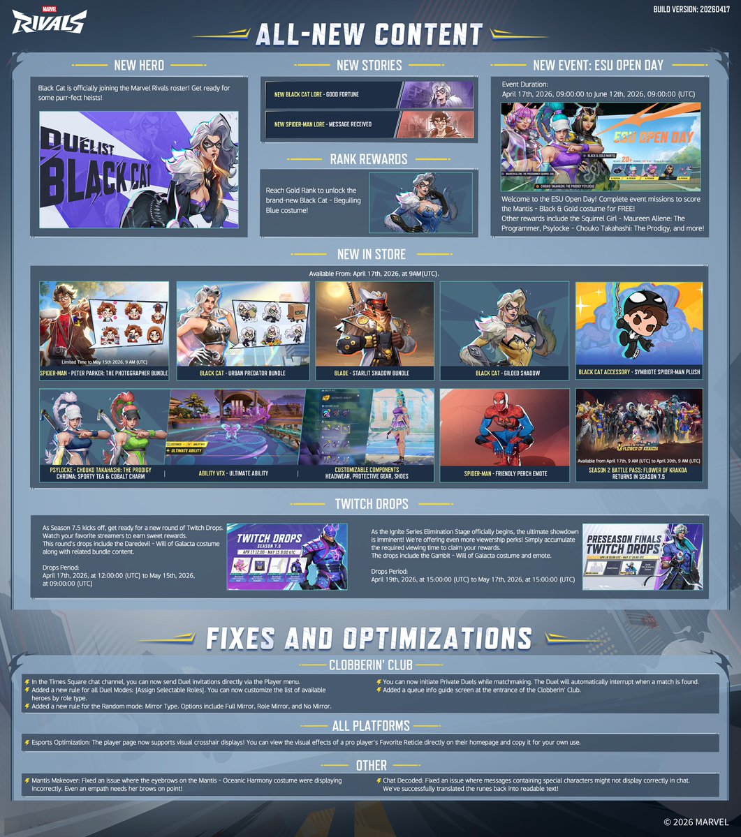 Marvel Rivals tweet media