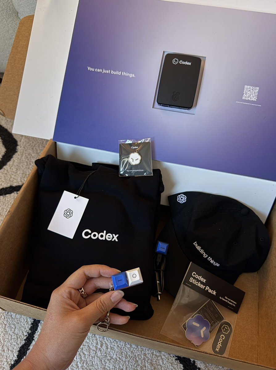 Codex Raspberry Pi is cool 

ty <a href="/OpenAI/">OpenAI</a> !